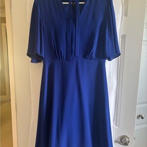 BCBGMaxAzria Royal Blue Midi Dress
